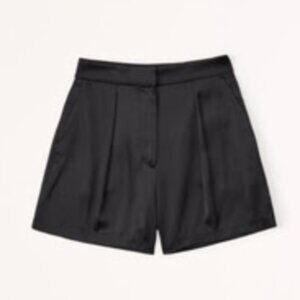 Abercrombie & Fitch - Women's High Rise Satin Pull-On Short